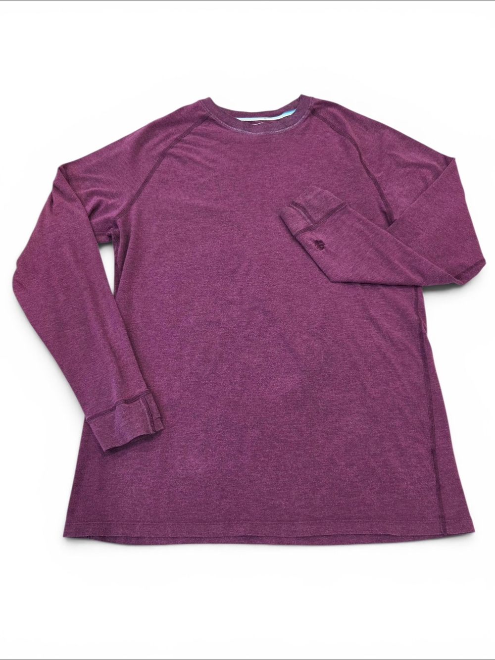 Coolibar LumaLeo Long Sleeve T-Shirt Purple Heather UPF 50+ Medium Style 10365